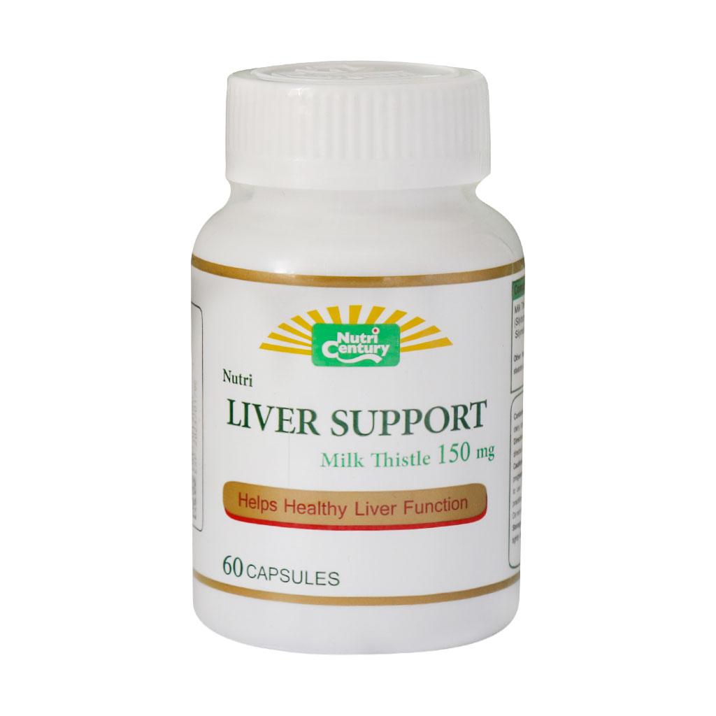 کپسول نوتری لیور ساپورت 150 میلی گرم NUTRI LIVER SUPPORT NUTRI CENTURY