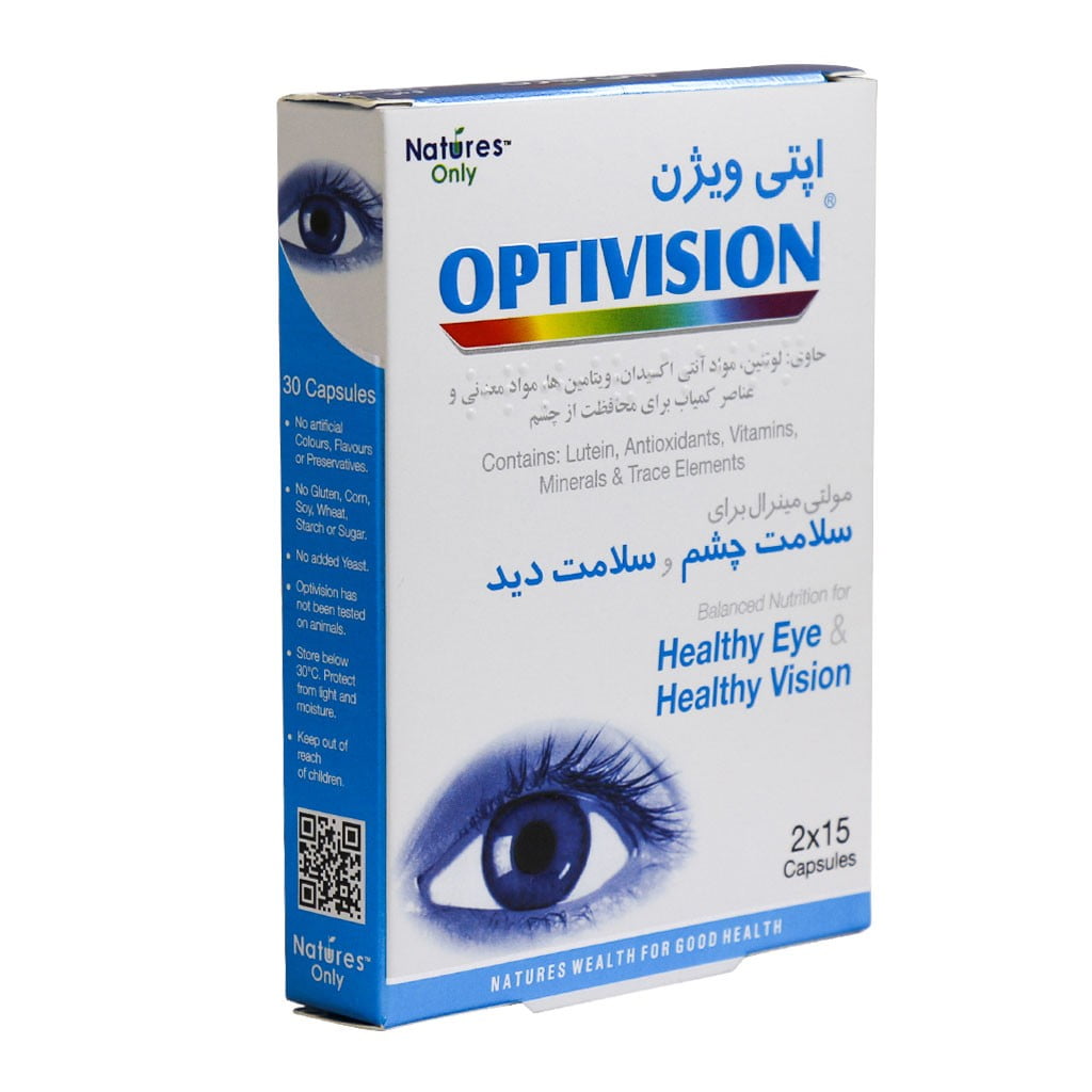 کپسول اپتی ویژن نیچرز اونلی  OPTTIVISION NATURES ONLY