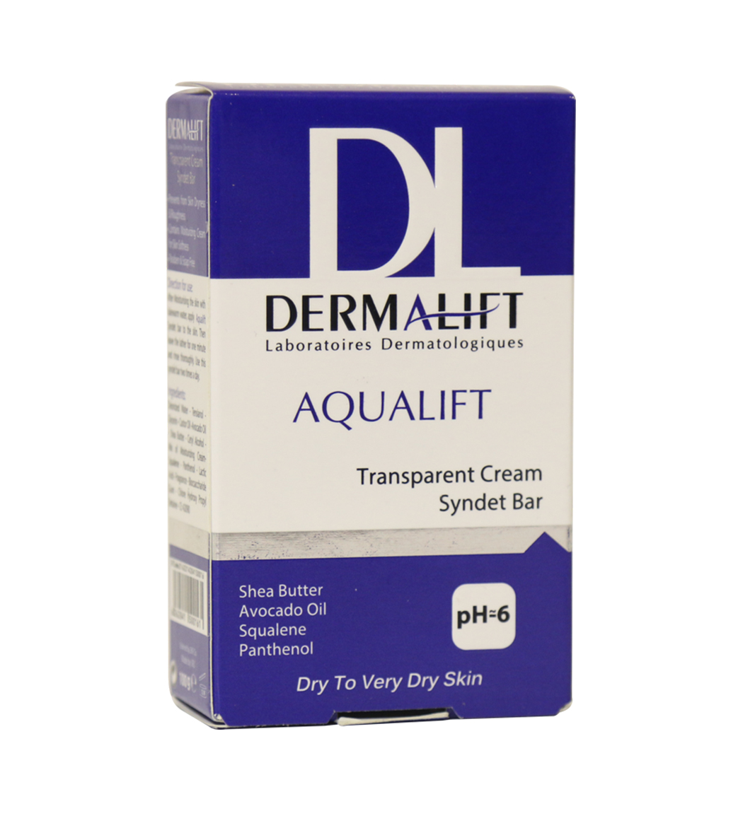 پن شفاف حاوی کرم مرطوب کننده درمالیفت AQUALIFT SYNDET BAR DERMALIFT