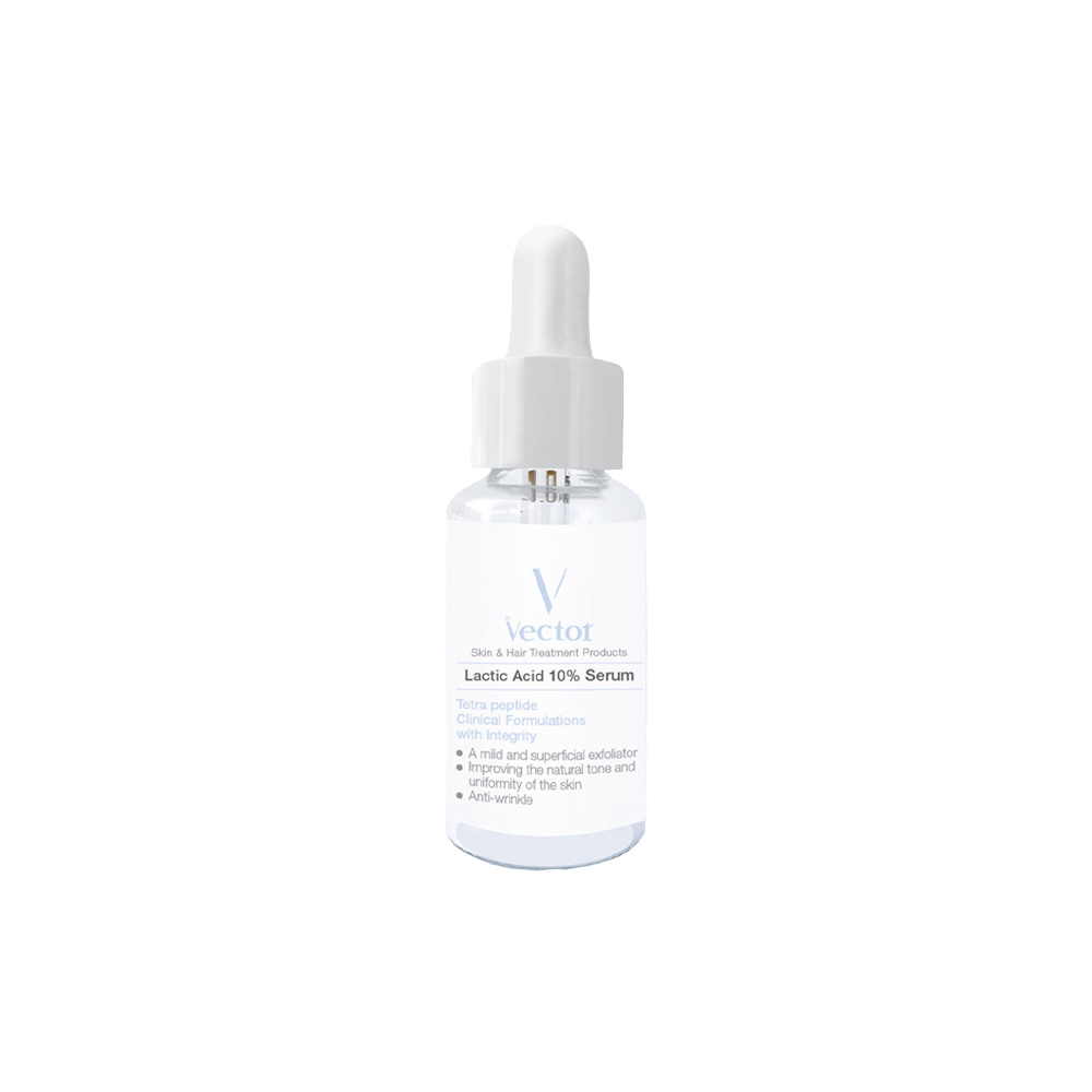 سرم لایه بردار لاکتیک اسید 10 درصد وکتور VECTOR LACTIC ACID 10 SERUM