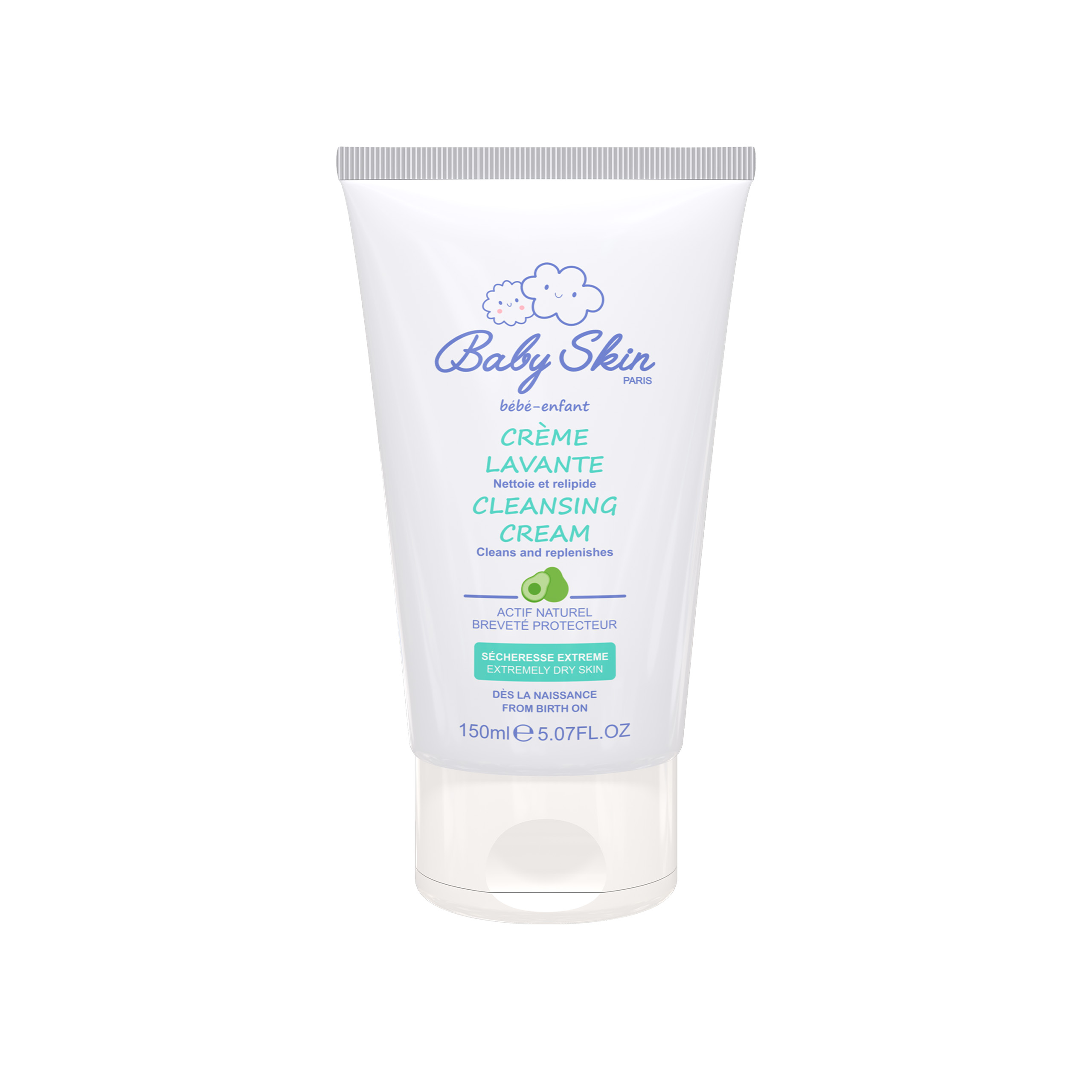 شوینده سر و بدن کرمی کودک بیبی اسکین Baby Skin Cleansing Cream