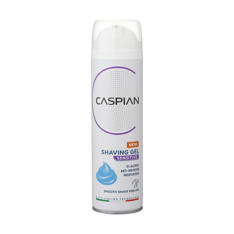 ژل اصلاح برای پوست های حساس کاسپین CASPIAN SHAVING GEL SENSITIVE